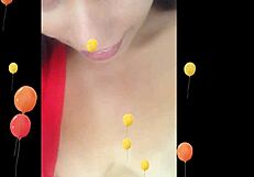 ginger paris gets dirty fingering her bbw pussy in the bathroom