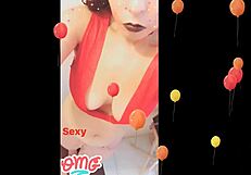 ginger paris gets dirty fingering her bbw pussy in the bathroom