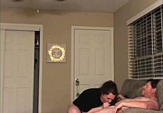 Raw Cheating Co-Worker Blowjob Caught Raw