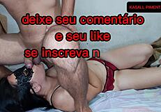 Latina Wife Milks Her Husband's Cock With Blowjobs And Rimjobs Until He Cums