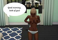 Sims 4 Small Pleasure Before Work Routine