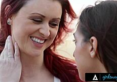 girlsway riley reid fingers herself imagining missing girls in action