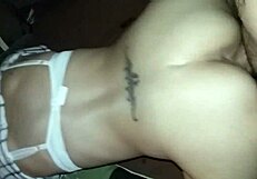 sexy wife bends over for big cock and cums hard