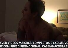 Filmed In Motel Giving To Skinny Young Guy With Big Dick Cumshot