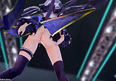 Princess karyl in anime hentai adventure