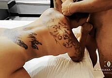 Lady Stone and Cassiana Costa in Intense Blowjob and Sex Session