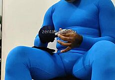 Oh, Feel That Zentai Injection In Spandex Masked Hood Fetish!