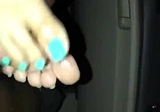 Pretty Latina Prettysolesprettytoes Gives Detailed Footjob Fetish