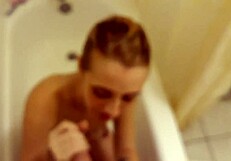 why is sussie giving head in the shower like that?