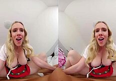 czech vr 541 - rebel rhyder gets proper anal in octoberfest costume