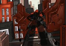 The tall halloween goddess is here