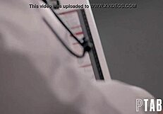 Bold teen Angela White undergoes intense full body physical exam in ASMR fantasy