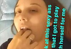 Ashley Kindell Shows Off Her Fingering Skills 😏