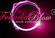 Horny Cougar Licking and Blowing Cock with Gagging and Swallowing