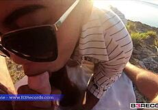 pornotravel couple shares blowjob and big cock fun