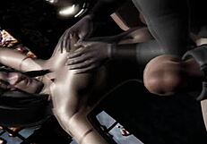 wild halloween sex with vampire serana in elder scrolls skyrim