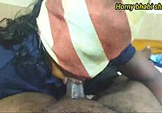 horny indian girl sucks cock and rides close-up with hairy armpits 😏💦