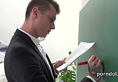 Fervid Seduced and Fucked Hard by Older Instructor