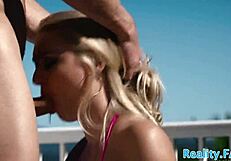 Bigtits Stepdaughter Bends Over For Outdoor Cock Ride