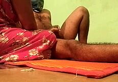 Desi Aunty Seduces College Boyfriend for Steamy Fun
