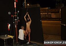 Gina Valentina Receives Hard Outdoor Blowjob and Street Fucking