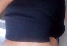 Preparing my girlfriend for a porn casting with vaginal and anal depilation.