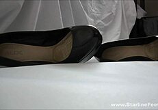 tube fashion nylons showcase stockings, heels, feet, shoes, goddess, leggings, nylon, fetish