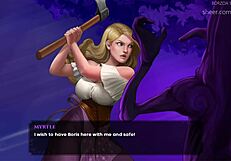 wal asks, are you crazy big tits blonde chopping his dick?