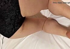 Hotel Room Discipline: Whipping and Toying Her in BDSM Session