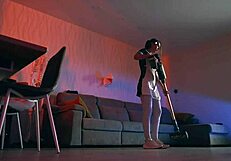 Detroit transforms into a sex-android with anal and blowjob scenes