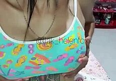 check out this athletic fitness girl working out