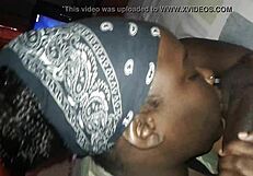 Fat bbw sucks cock deep