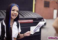 Alexia Anders and Paisley Paige expose nerdy secrets with intense licking!