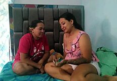 Michell and I Testing Erotic Dice for Lesbian Oral Play Part 1