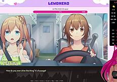 Vtuber Lewdneko Plays Highway Blossoms Part 1