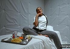 i watched vicki chase bent over in a massive cell block orgy getting rough fingering and facial cumshots