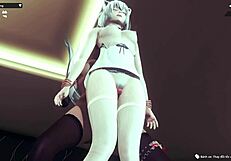 Girls riding in cowgirl position