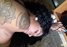 i'm ariella ferraz giving my big tattooed ass to ed junior for bareback anal creampie