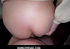 big ass milf stepmom lisey sweet fucks stepson in kitchen pov?