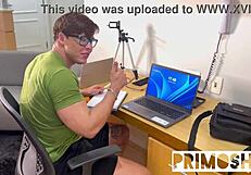 Bruno Hot Tops Gabriel's Private Teacher In Intense Gay Scene Soon Complete On Red