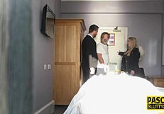 Submissive slut georgie lyall sucks with big tits