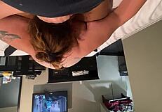 Intense Interracial Ball Licking and Sucking All Day