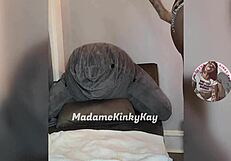 saturday night cam show with madamekinkykay's ebony legs and ass