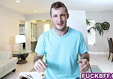 Artist Invites Three Petite Teens For His Project