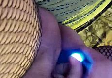 Intense huge squirt orgasm