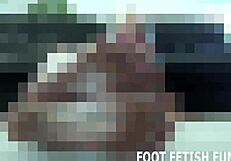 Enjoy a POV of the joy associated with foot worship