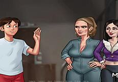 Summertimesaga: Admiring Her Pussy in Episode 4.45