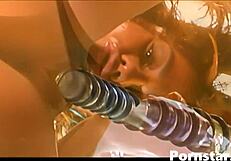 mayara rodrigues feels intense pleasure cumming on glass toy outdoors