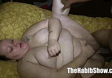 Sbbw Amateur Gets Descriptively Fucked by Big Black Cock Redzilla in Hood Reality, with Intense Dick Slobber