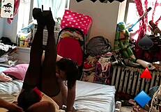 Chatting about this hot veracruzana who's so sexy and tempting with her mexican charm